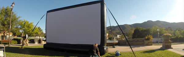 10ft SILENT INFLATABLE MOVIE SCREEN