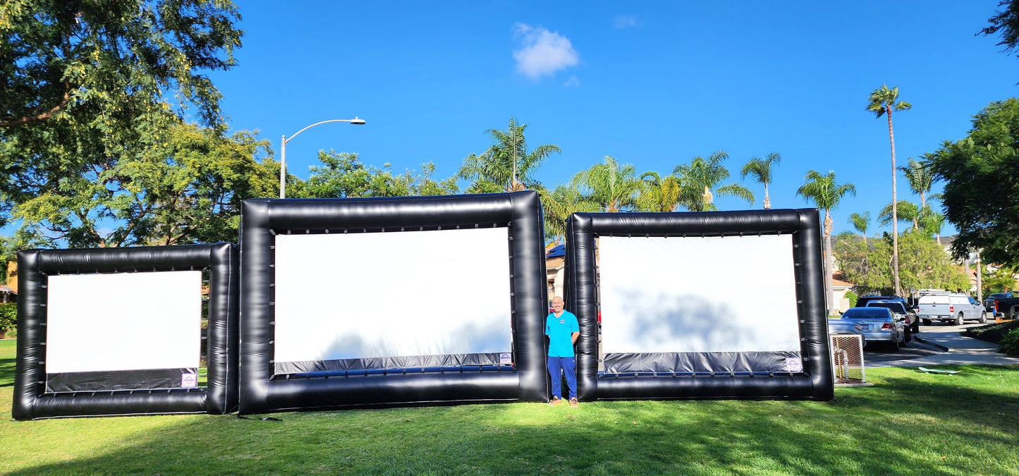 CYBER Monday $100.00 Build Downpayment -   NEW 2024 Bootstrap Pro Series Inflatable Movie Screen