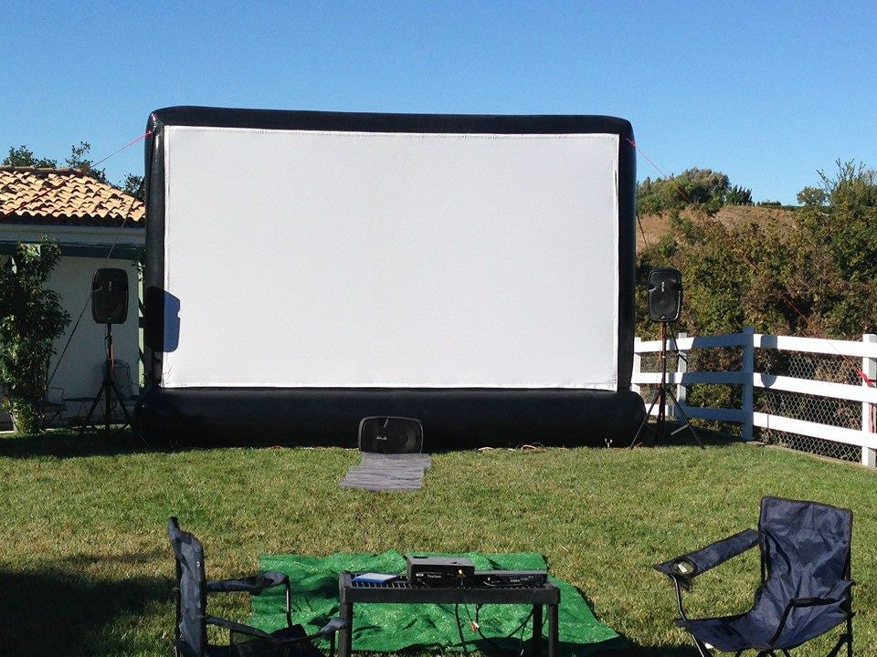 40ft SILENT INFLATABLE MOVIE SCREEN