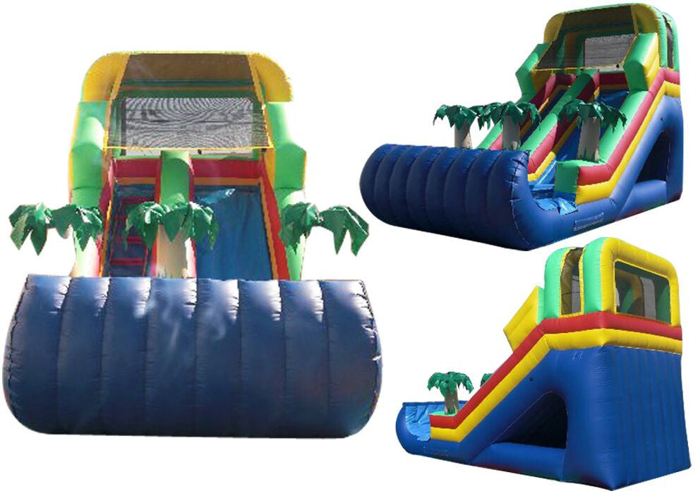 FRONT LOAD  TROPICAL RAINBOW SLIDE