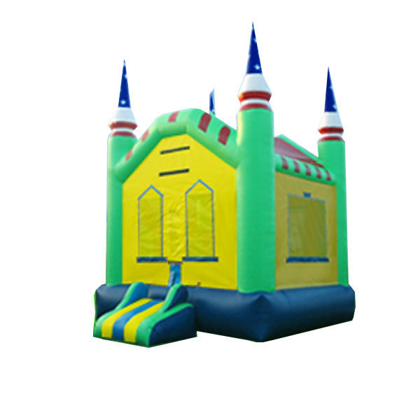 GREEN THIN TIP BOUNCE HOUSE