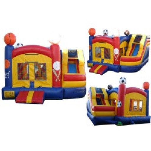PRIMARY COMPACT COMBO BOUNCE HOUSE