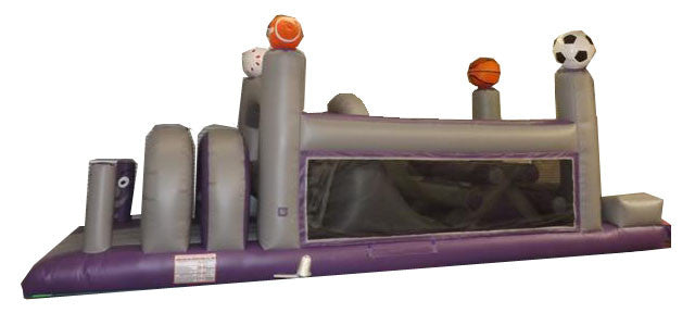 GREY/PURPLE SPORTS OBSTACLE COURSE