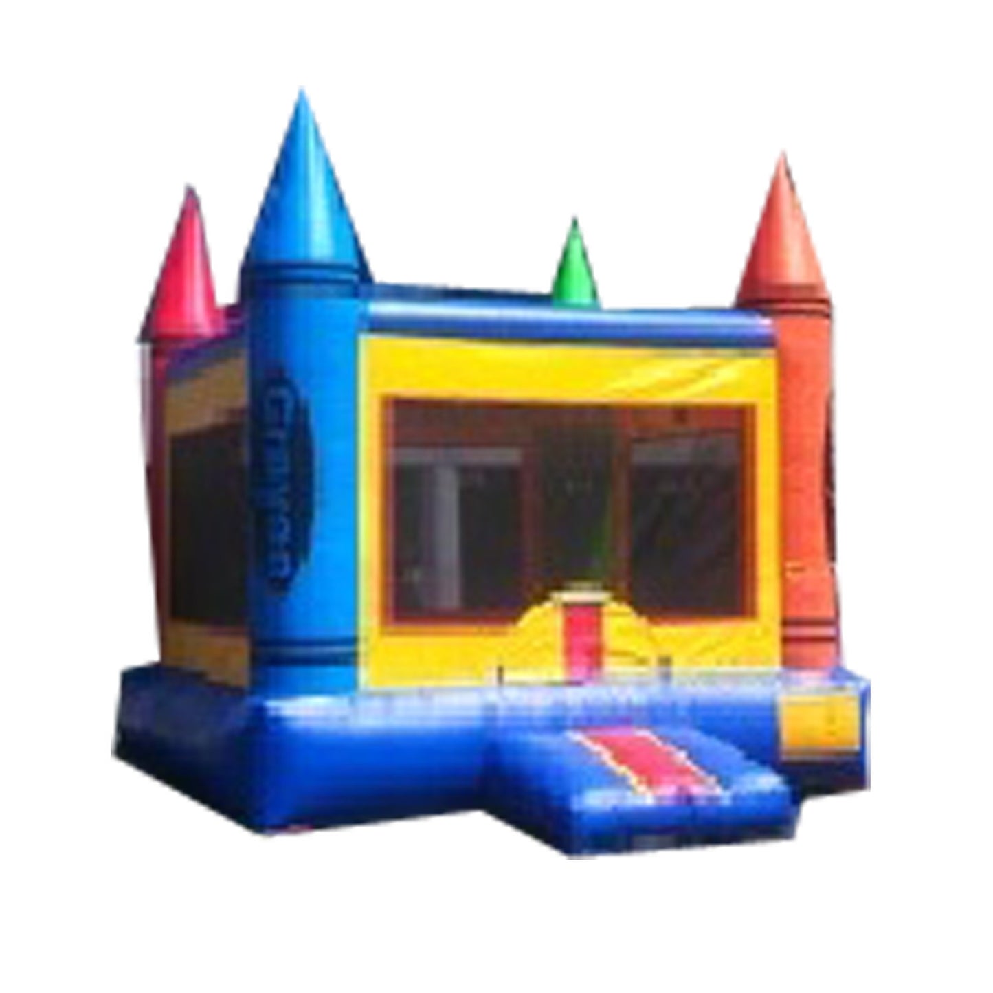 CRAYON   TIP  STYLE -  BOUNCE  HOUSE