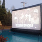 12ft SILENT INFLATABLE  MOVIE SCREEN
