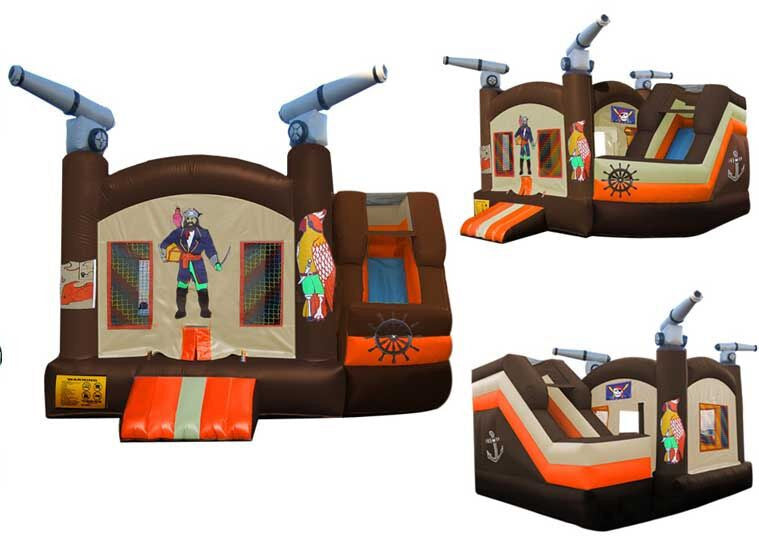 PIRATE COMPACT COMBO BOUNCE HOUSE # 1