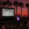 PARK PRO series inflatable movie projection screen